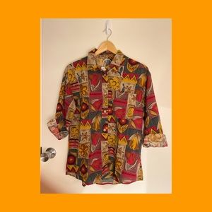 Retro Style Blouses